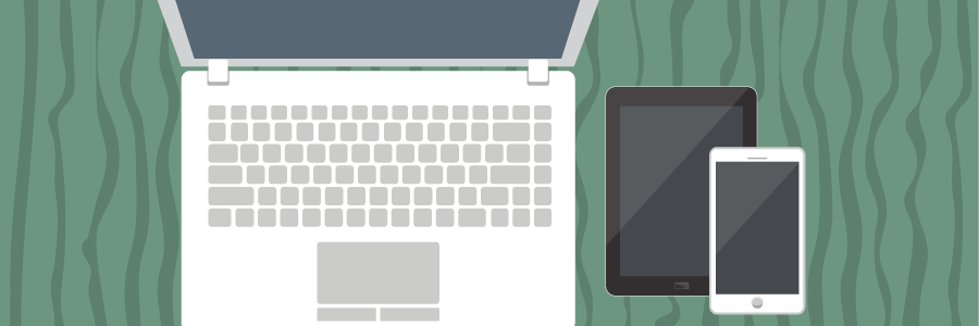 A CPU, tablet, and smartphone 
