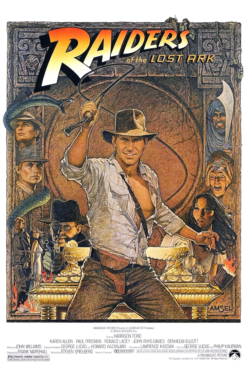 poster for Raiders of the Lost Ark