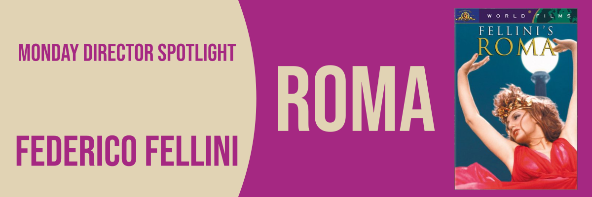 webcard with poster for Roma