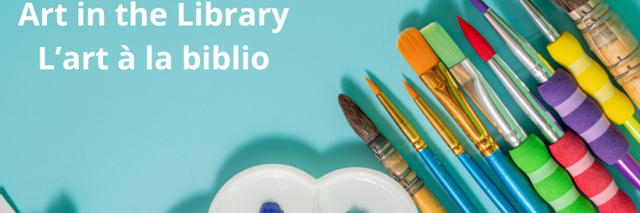 Art supplies library