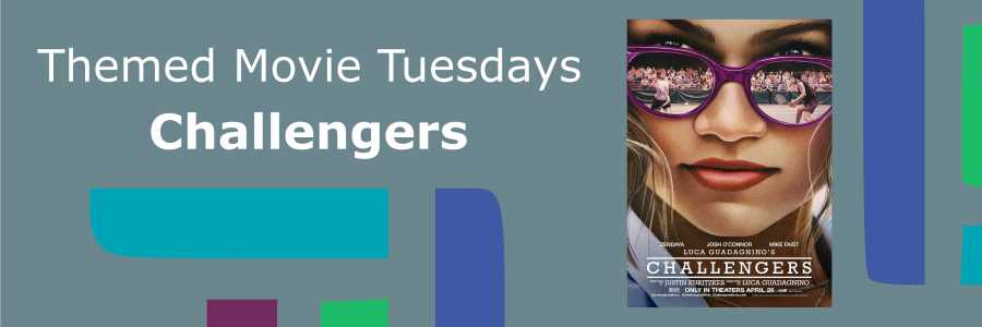 webcard with posters for Challengers