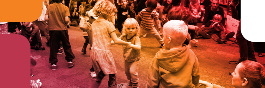 children dancing