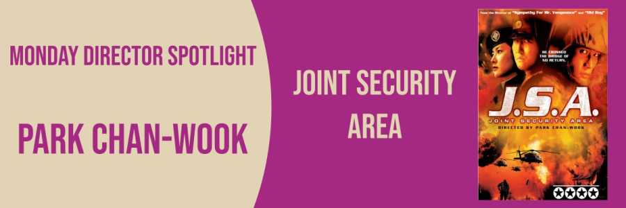 webcard with poster for Joint Security Area