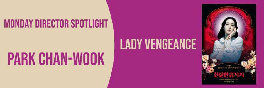 webcard with poster for Lady Vengeance