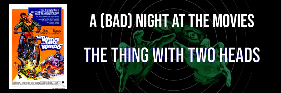 webcard with poster for The Thing with Two Heads