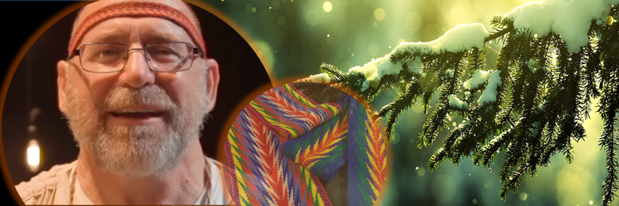 Louis Mercier head shot, pine bows