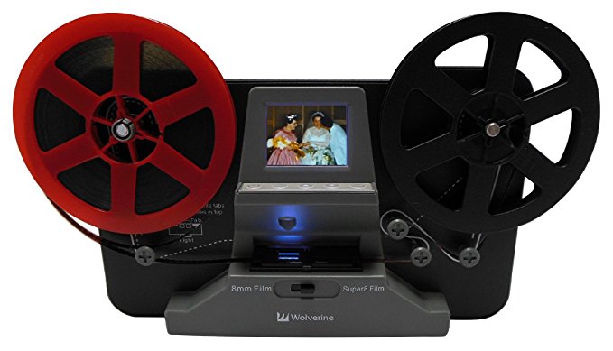 Wolverine 8mm and Super8 Reels Movie Digitizer